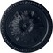 Ekena Millwork Richmond Ceiling Medallion (Fits Canopies up to 2 5/8"), Hnd-Painted Midnight Dream, 18"OD x 1 3/8"P CM18RIMDF - alternate 1